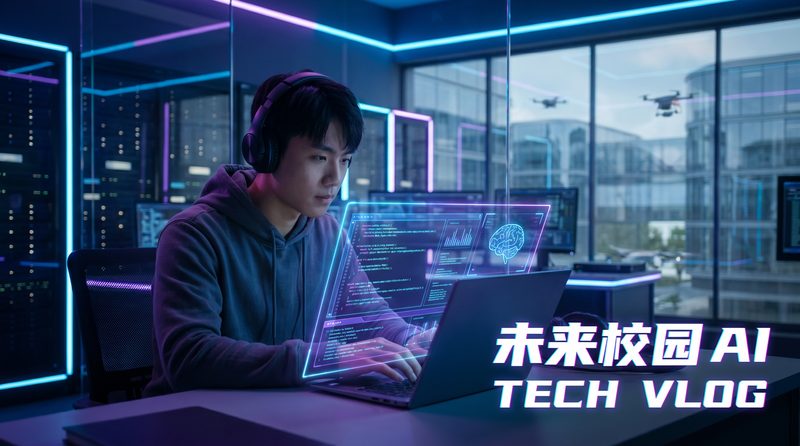 黄色仓库·未来校园AI科技视频